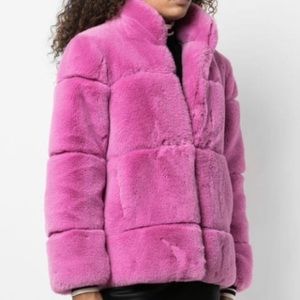Apparis NWT Skylar Coat in Sugar Pink (XL)